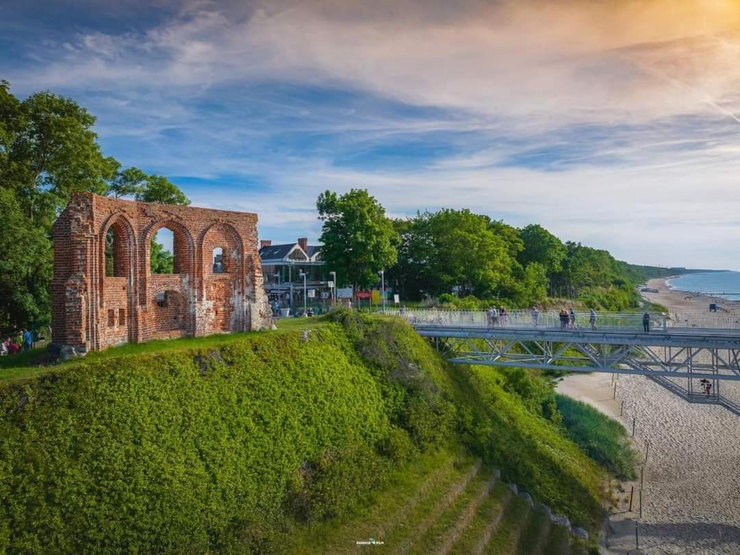 Apartamenty Obok Ruin Тшенсач Экстерьер фото